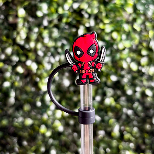 Deadpool Straw Topper