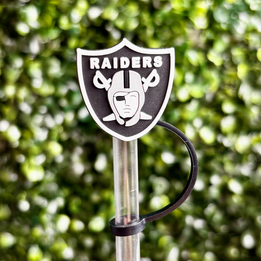 Raiders Straw Topper