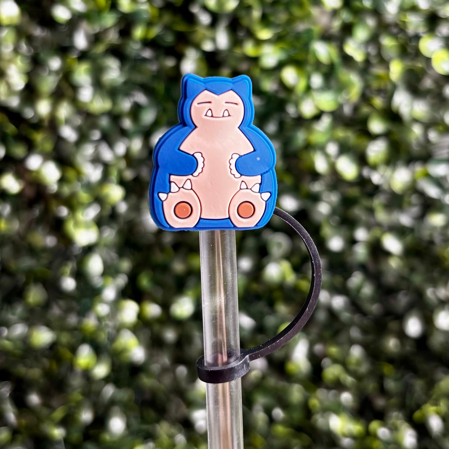 Snorlax Straw Topper