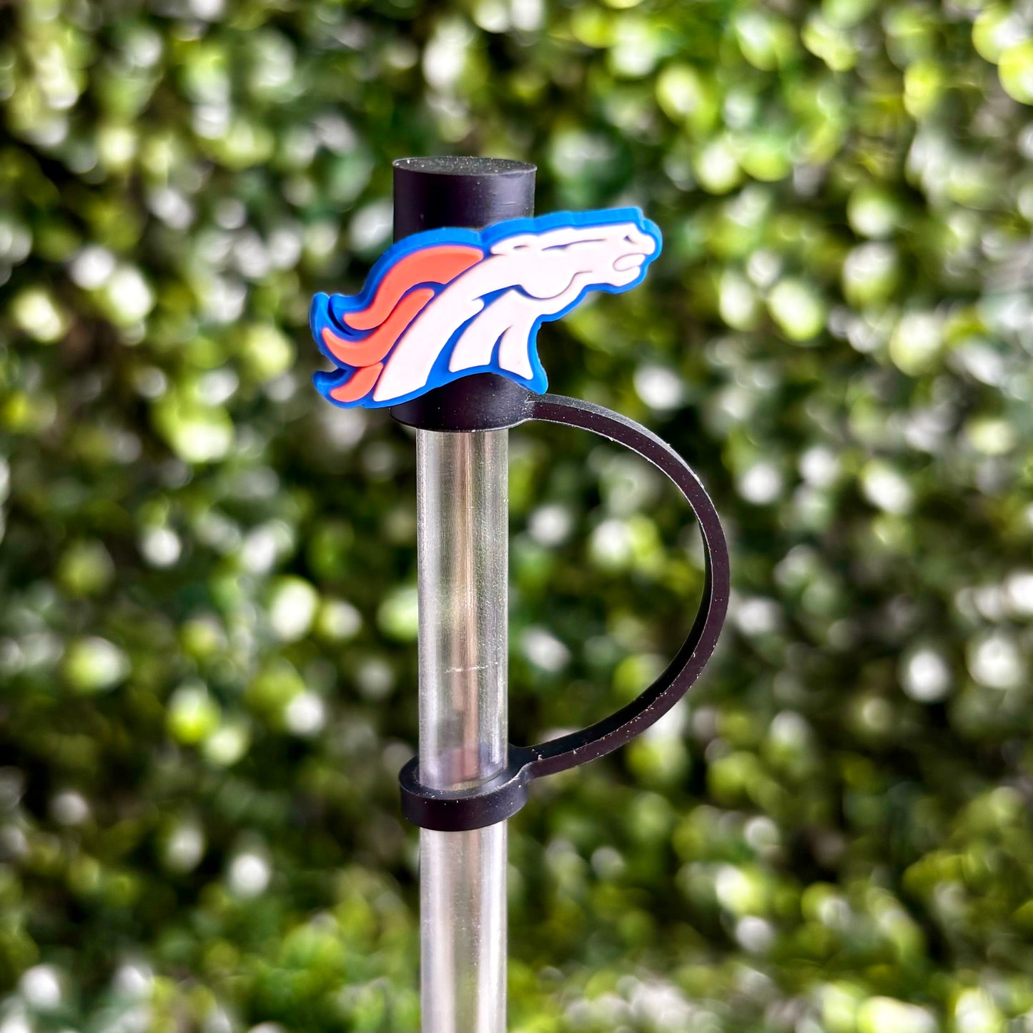 Broncos Straw Topper