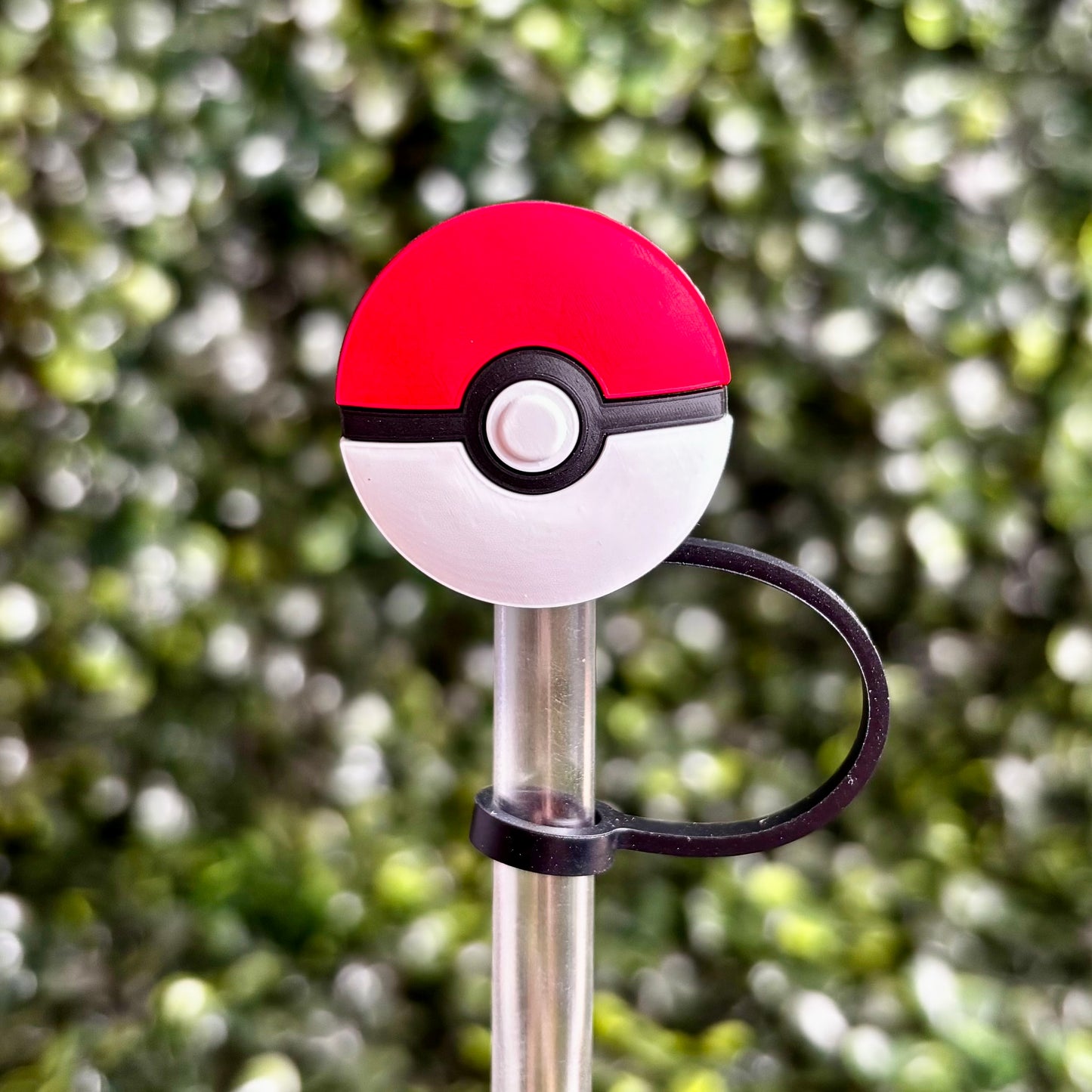 Pokéball Straw Topper