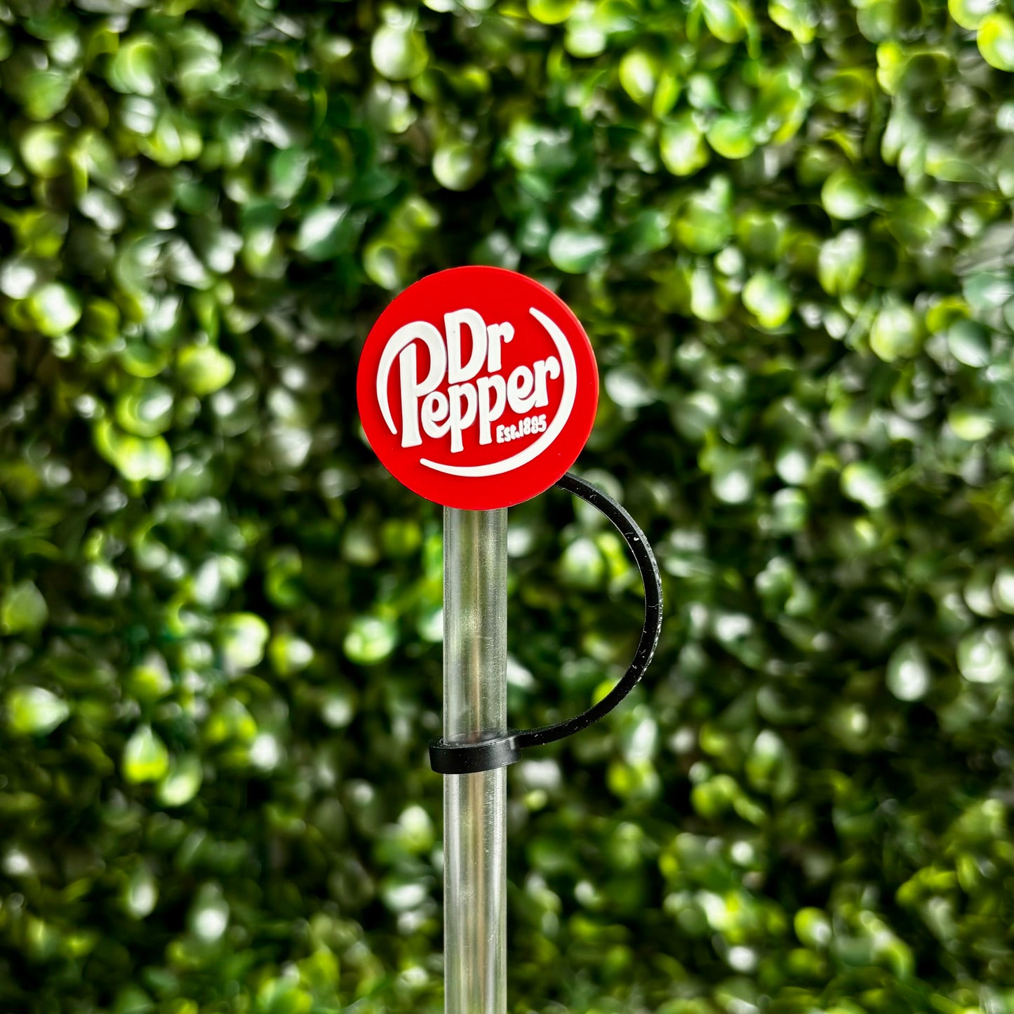 Dr. Pepper Straw Topper