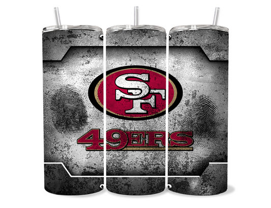 49ers 20oz Stainless Steel Tumbler