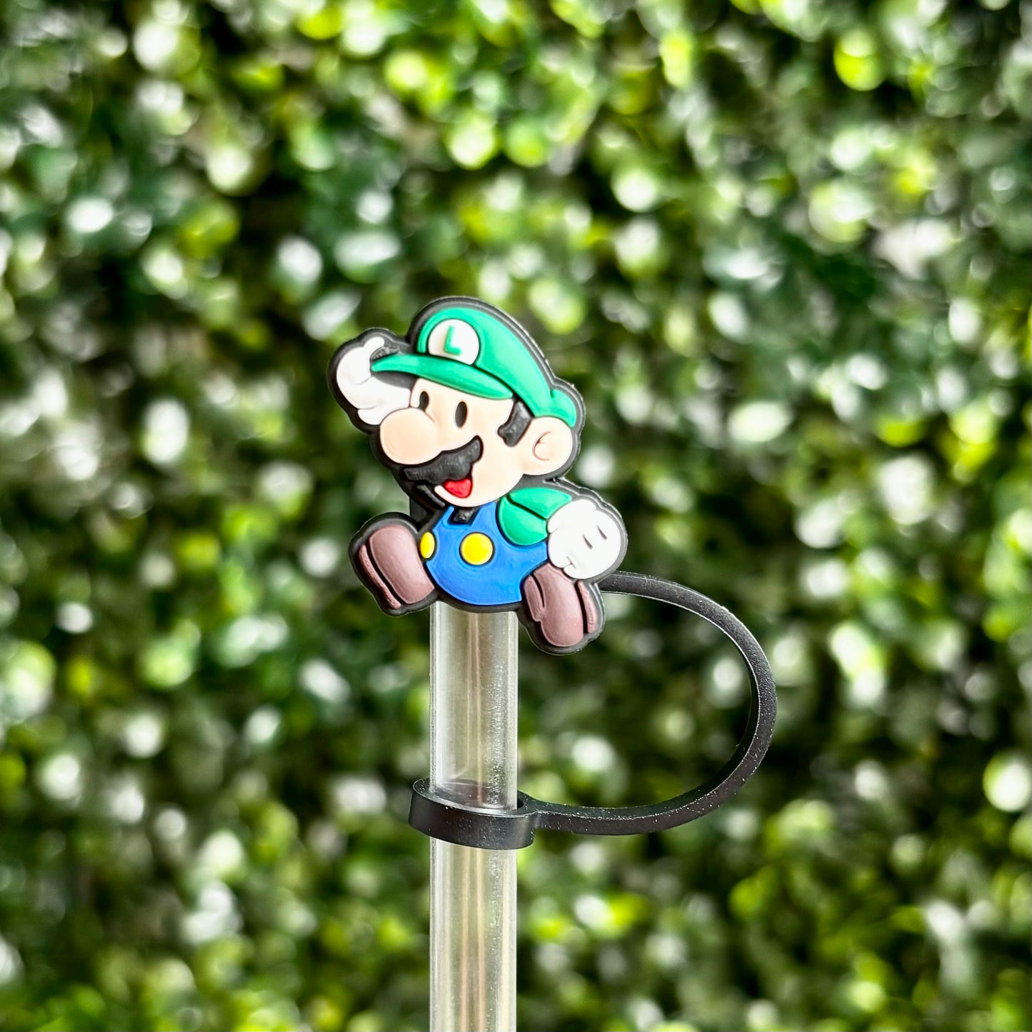 Luigi Straw Topper