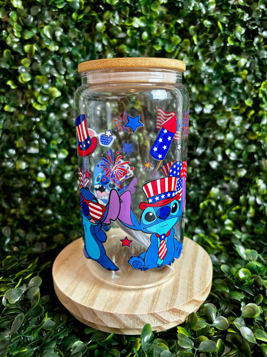 Stitch & Fireworks Cup