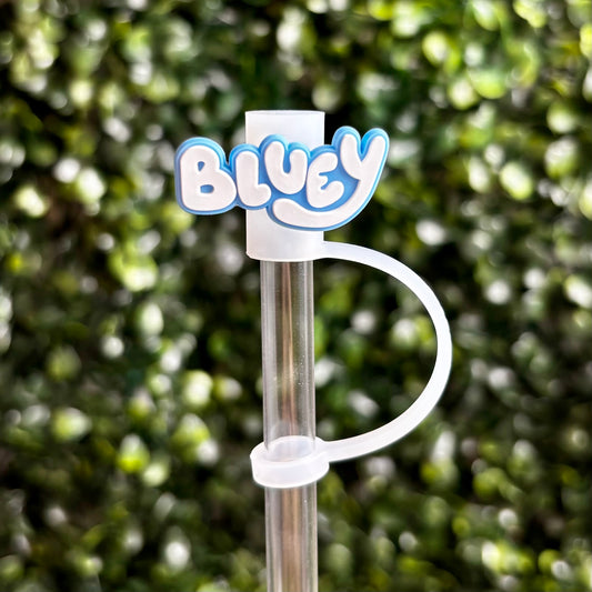 Bluey Straw Topper