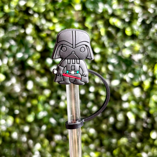 Darth Vader Straw Topper