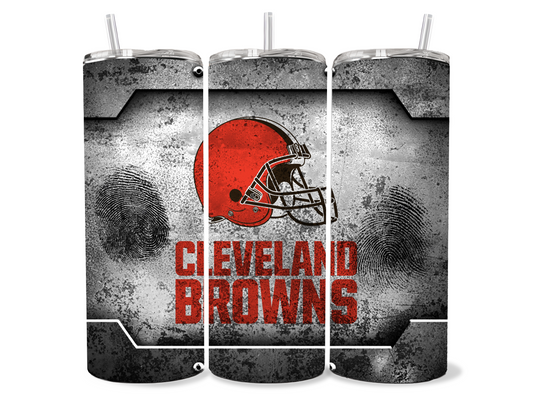 Browns 20oz Stainless Steel Tumbler