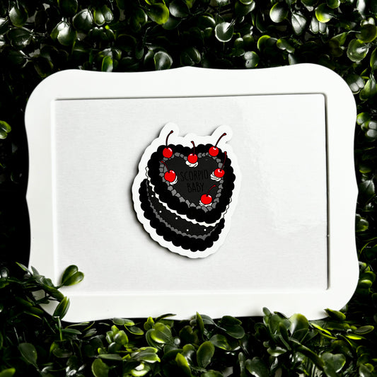 Scorpio Baby Cake Magnet