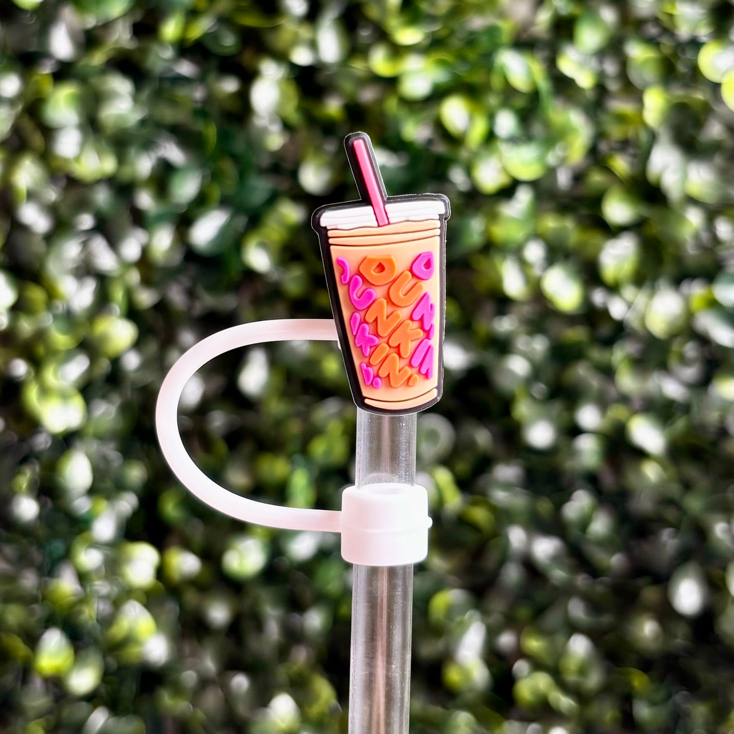 Dunkin Coffee Straw Topper