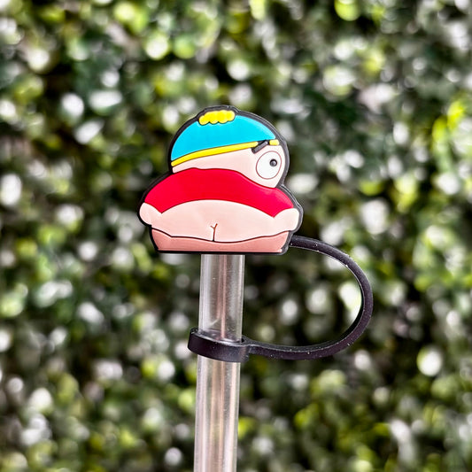 Cartman Butt Cheeks Straw Topper