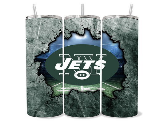 Jets 20oz Stainless Steel Tumbler