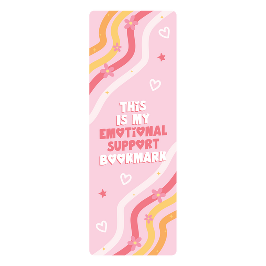 This Is My Emotional Support Bookmark